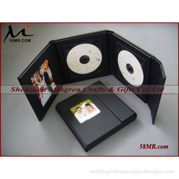 Supreme Deluxe Classic Wedding Leather CD DVD Case